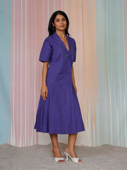 Indy Raaga - Marya Collared Midi Dress