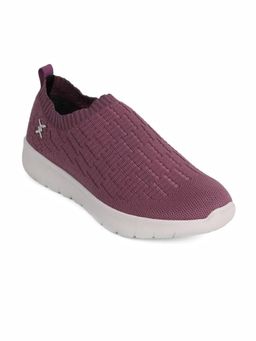 Carlton London - Textile Woven Purple Sneakers