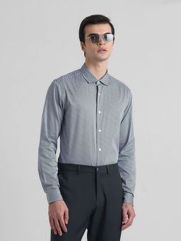 Jack & Jones - Blue Slim Fit Non Stretch Shirt