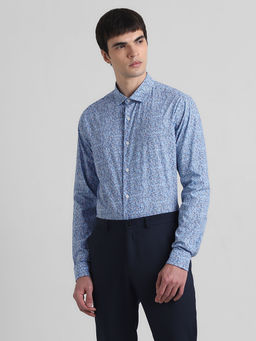 Jack & Jones - Blue Slim Fit Non Stretch Shirt