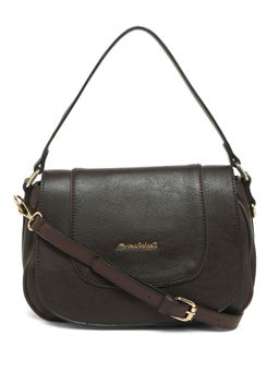 Marina Galanti - Dark Brown Color Soft PU Material Medium Size Shoulder Bag - MB0360SR2006