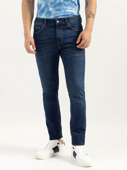 United Colors of Benetton - Solid Skinny Fit Navy Blue Jeans