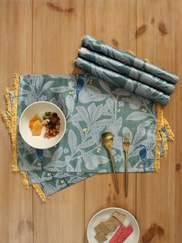 House This - Placemat Kasturi Green