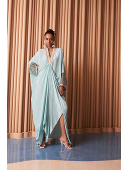 Rishi & Vibhuti - Lily Lake Blue Kaftan