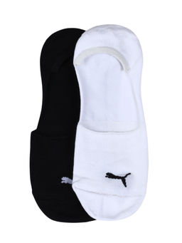 Puma - Footie 2 Pair Unisex Multi-Color Socks