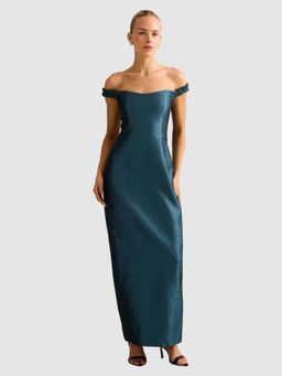 Forever New - Mindy Bardot Ruffle Maxi Dress