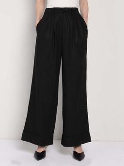 Cover Story - Black Flared Trouser