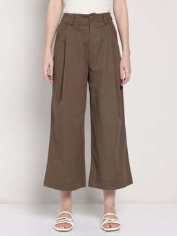 Cover Story - Brown Flared Trouser