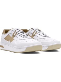 Under Armour - Court 96 Suede White and Beige Training Shoes