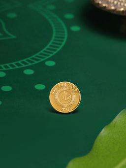Mia by Tanishq - 1 Gram 24 Karat Lotus Gold Coin