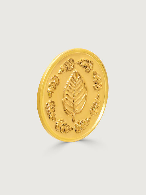 Mia Tanishq Gm Gold Coin Price Buy Mia By Tanishq Half Gram 24