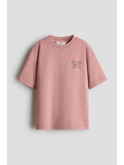 H&M - Boys Pink Printed T-Shirt
