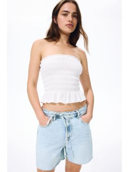 H&M - Women Blue Denim Shorts