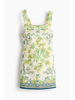 H&M - Women Multi-Color Sleeveless Open-Back Dress