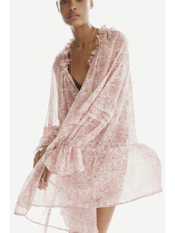 H&M - Women Beige Oversized Tunic Dress