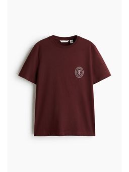 H&M - Women Brown Printed T-Shirt