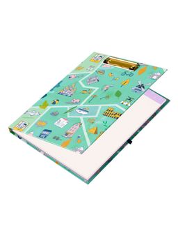 Alicia Souza - Roaming Road Clipfolio with Notepad & Sticker Sheet