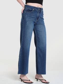 Xpose - Women Blue High Rise Full Length Jeans