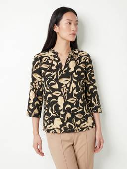 max - Black Women Printed Top