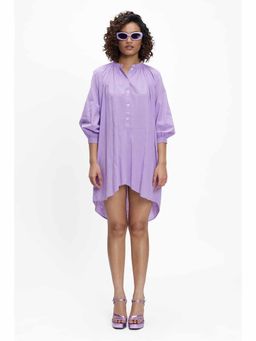 TERRA LUNA - Nikoi Purple Solid Dress