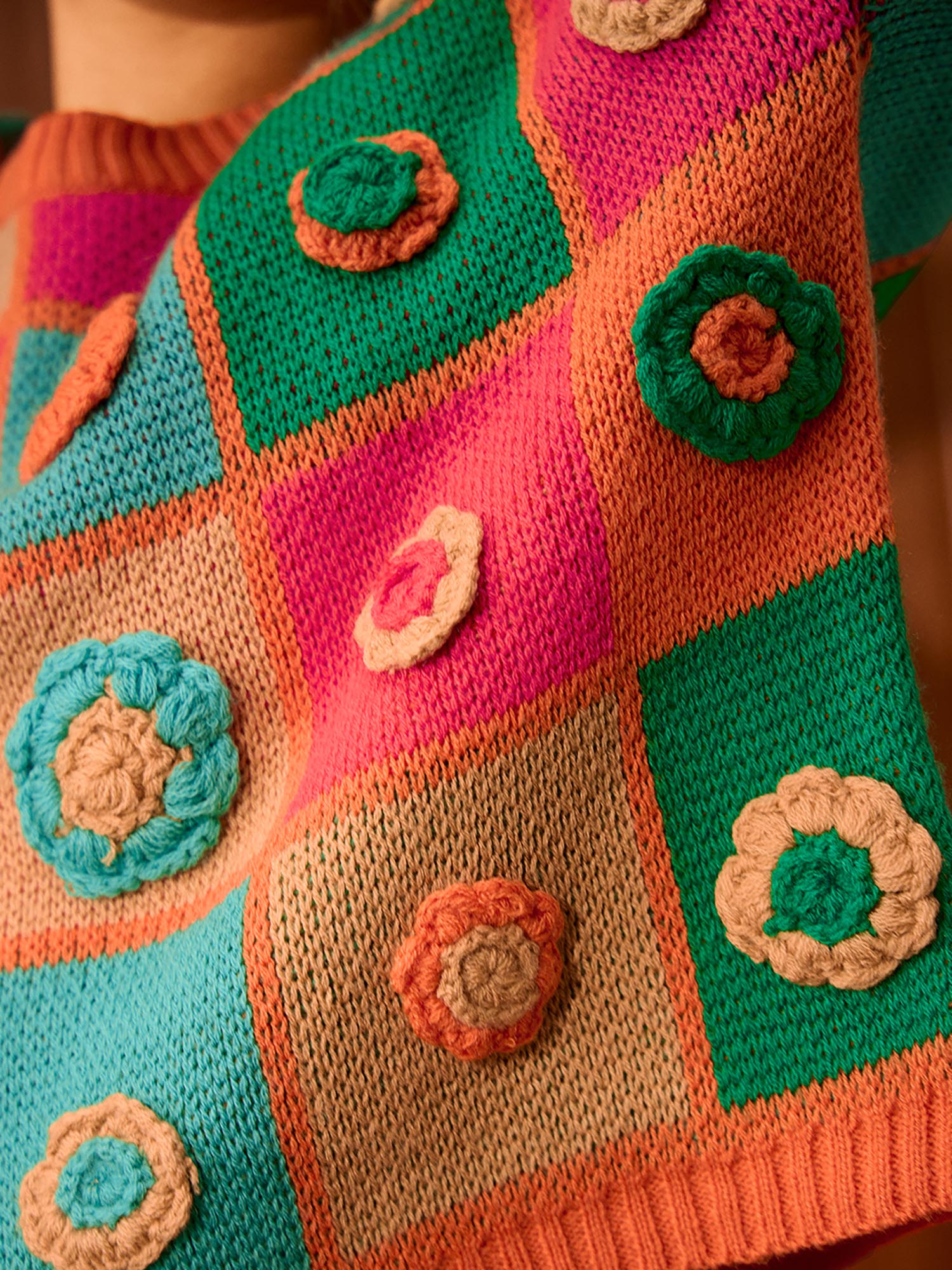 Buy The Souled Store Womens Multi-Color Honeysuckle Knitted