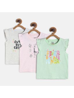 MINI KLUB - Baby Girls Multi Knit Top (Set of 3)