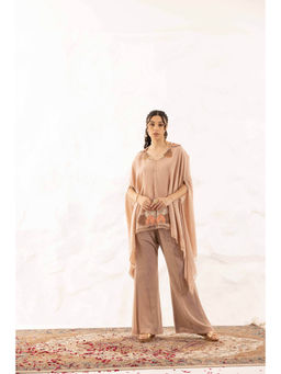Ajiesh Oberoi - Nude Avni Co-Ord (Set of 2)