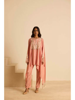 Inej - Pink A Line Top with Pant (Set of 2)