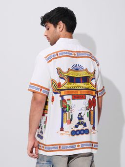 The Souled Store - Originals Samurai Holiday White Shirt