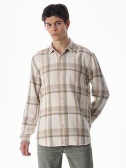 Jack & Jones - Beige Regular Fit Shirt