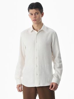 Jack & Jones - White Slim Fit Shirt