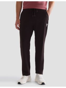 U.S. POLO ASSN. - Active Sports Men Slim Fit Mid Rise Brown Active Track Pants