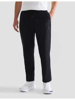 U.S. POLO ASSN. - Active Sports Men Mid Rise Black Slim Fit Active Track Pants