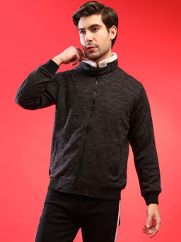 Campus Sutra - Men Stylish Solid Winter Casual Jackets