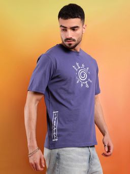 WROGN - Uzumaki Clan Violet Naruto Graphic Purple T-Shirt