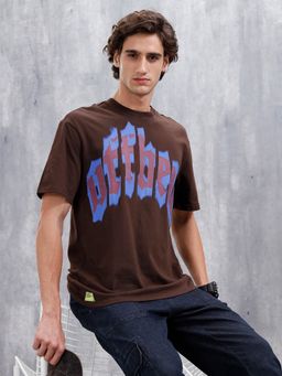 WROGN - Oversized Brown T-Shirt
