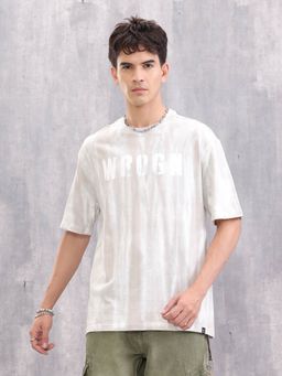 WROGN - Grunge Washed Look Oversized Fit Grey T-Shirt