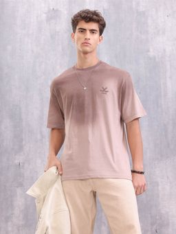 WROGN - Ombre Fade Beige T-Shirt - Casual Streetwear Style