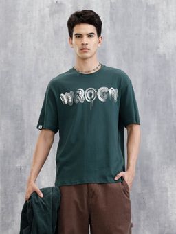WROGN - Typography Green T-Shirt