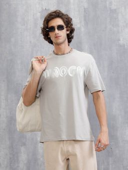 WROGN - Typography Grey T-Shirt