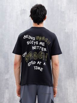 WROGN - Casual Men's Black T-Shirt