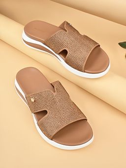 ROCIA - Brown Women Diamond Sandals