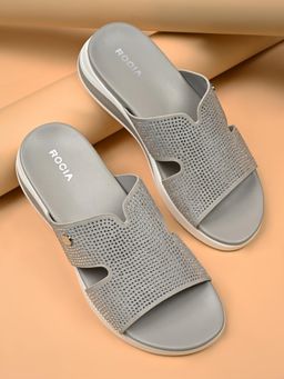 ROCIA - Grey Women Diamond Sandals