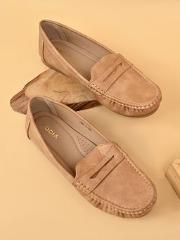 ROCIA - Brown Women Classic Saddle Loafers