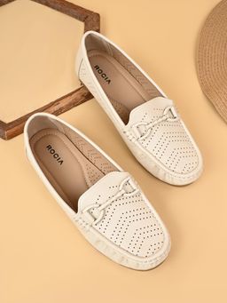 ROCIA - Cream Women Loafers
