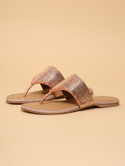 ERIDANI - Women Aimee Rose Gold Flats