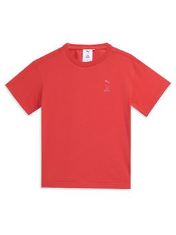 Puma - X Hello Kitty and Friends Graphic Relaxed Fit Girl's Red T Shirt