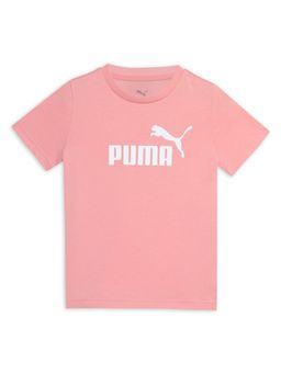 Puma - Ess No. Logo Boy's Pink T Shirt