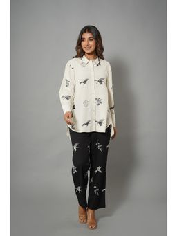 Zolo Label - Off White Co-Ord (Set of 2)