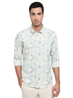 Parx - Slim Fit Printed Medium Shirt